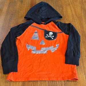 Orange and Black Halloween Hoodie